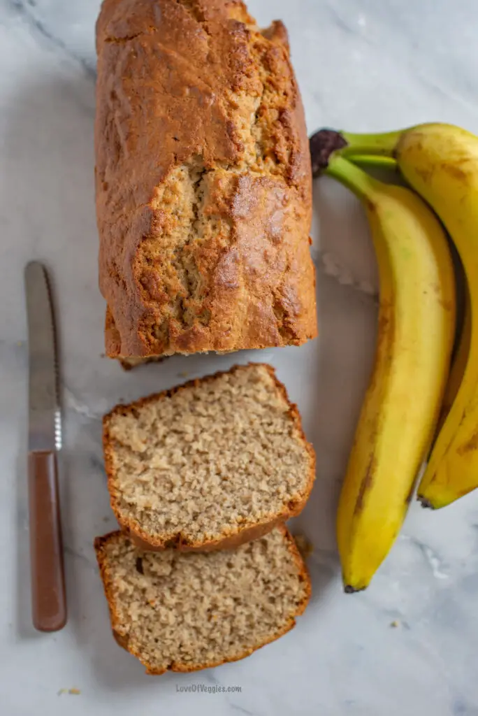 Vegan Banana Bread Recipe - Love Of Veggies