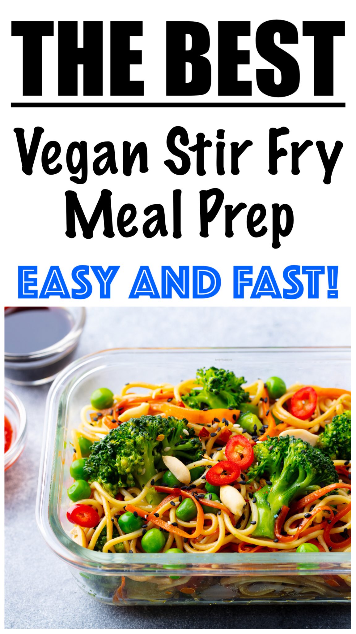 Vegan Stir Fry Meal Prep Recipe Love of Veggies