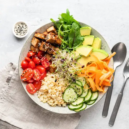 Healthy Vegan Tofu Salad Recipe