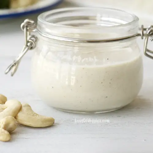 2 Ingredient Cashew Cream Recipe