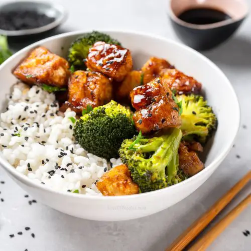 Stir Fried Tofu and Broccoli