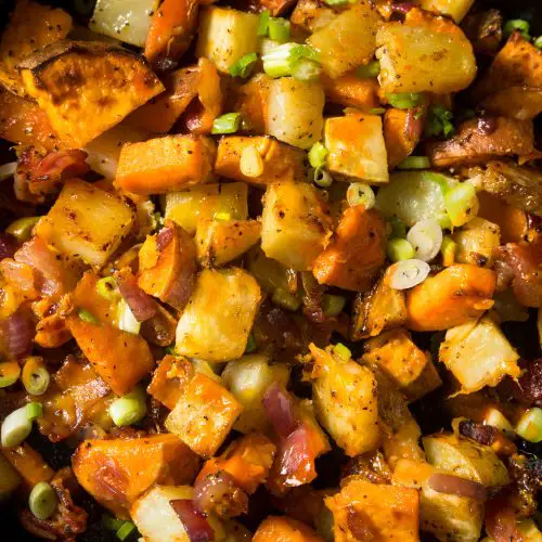 vegan sweet potato hash