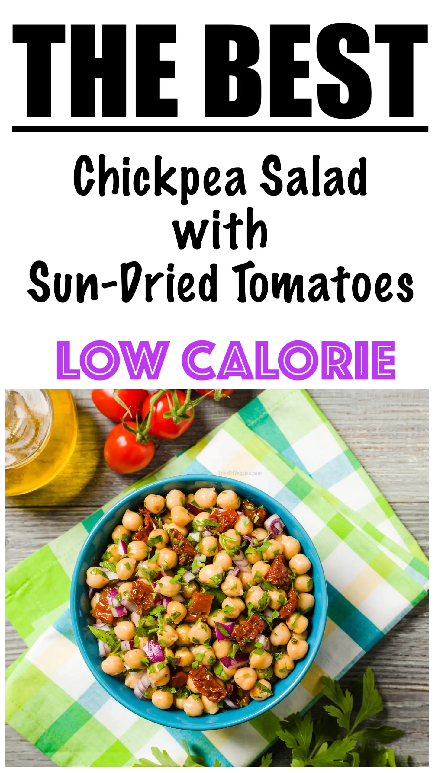 vegan chickpea salad recipe