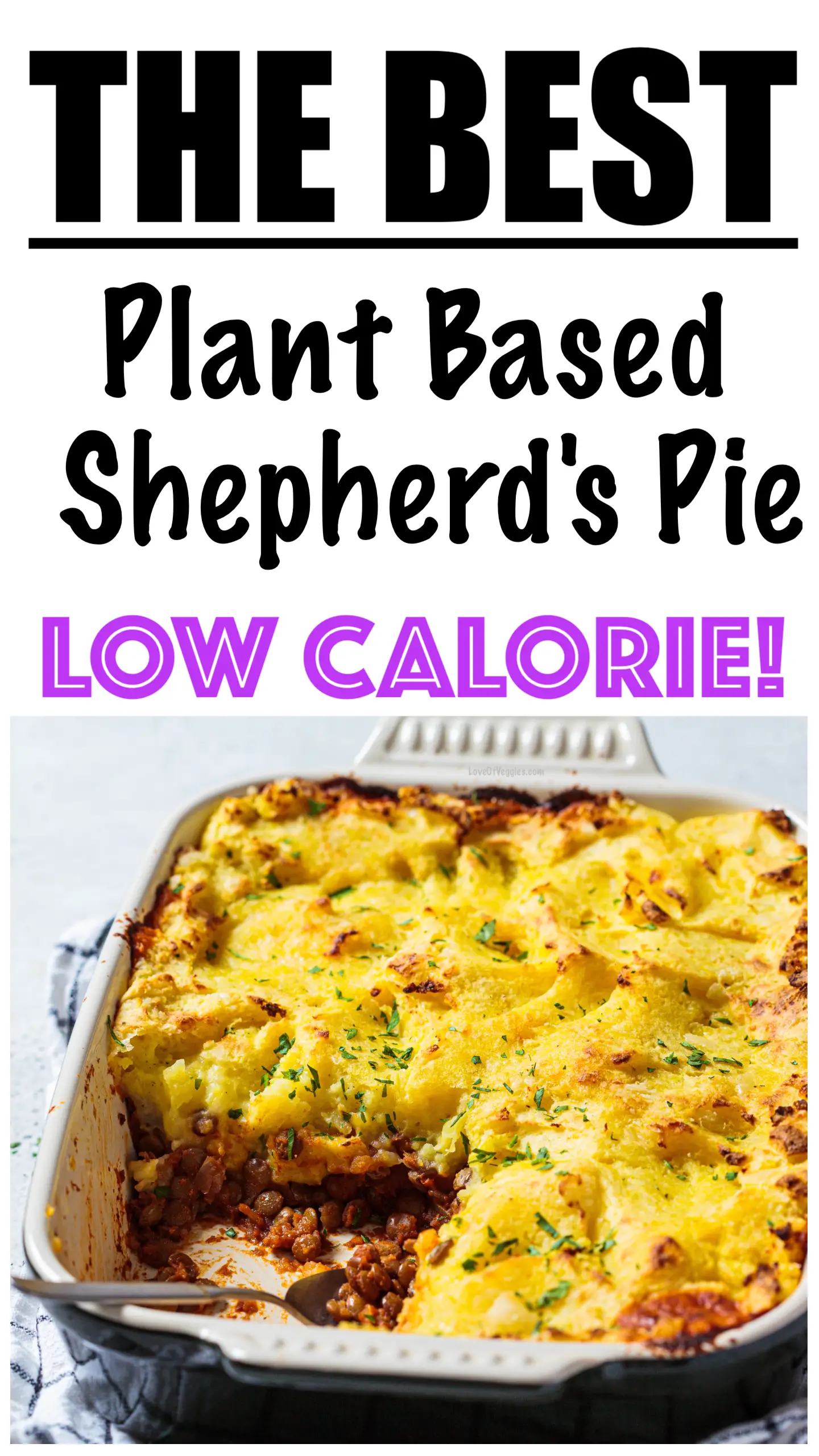 Vegan Lentil Shepherd's Pie