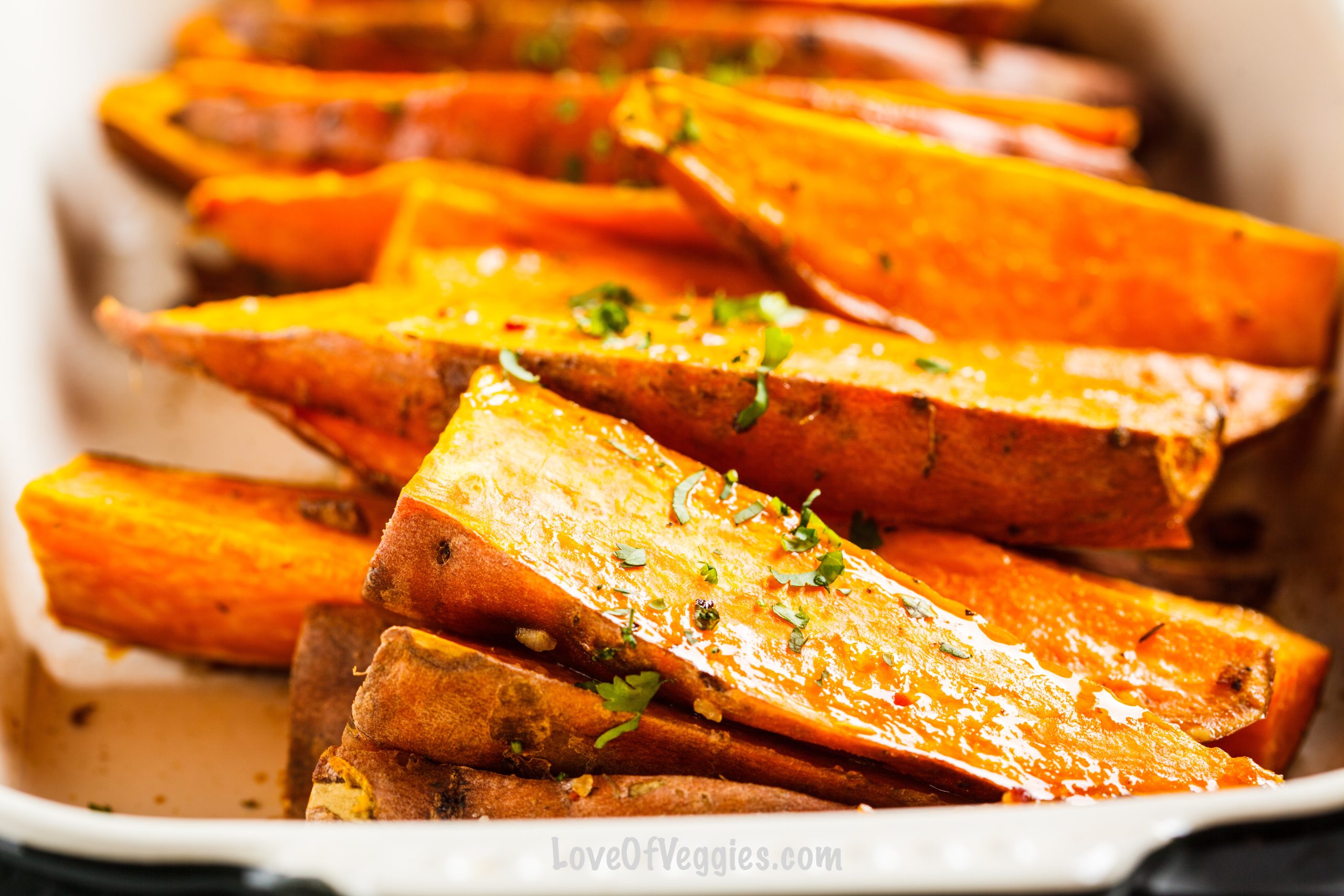 Baked Sweet Potato wedges