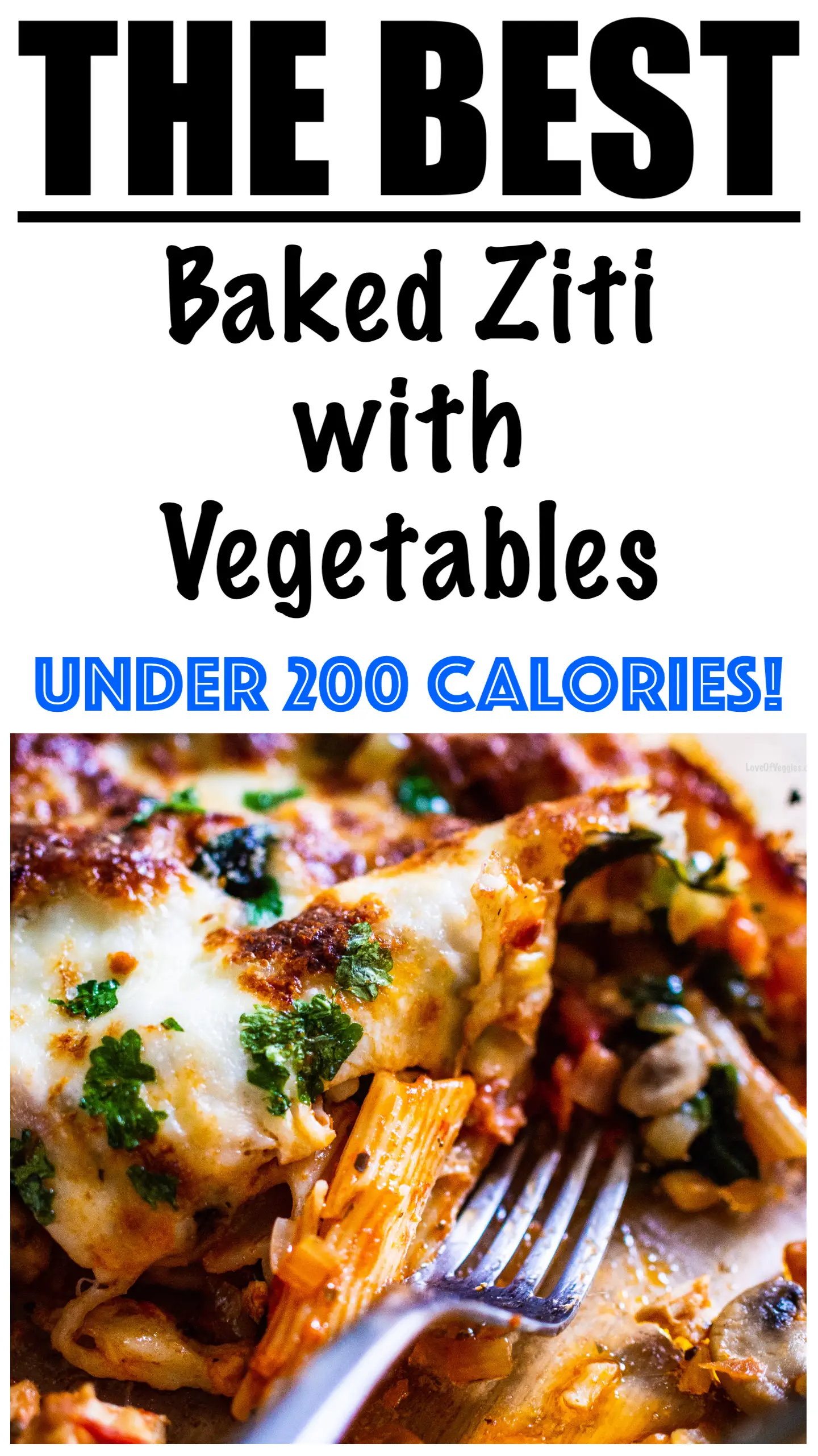 Baked Ziti with Vegetables