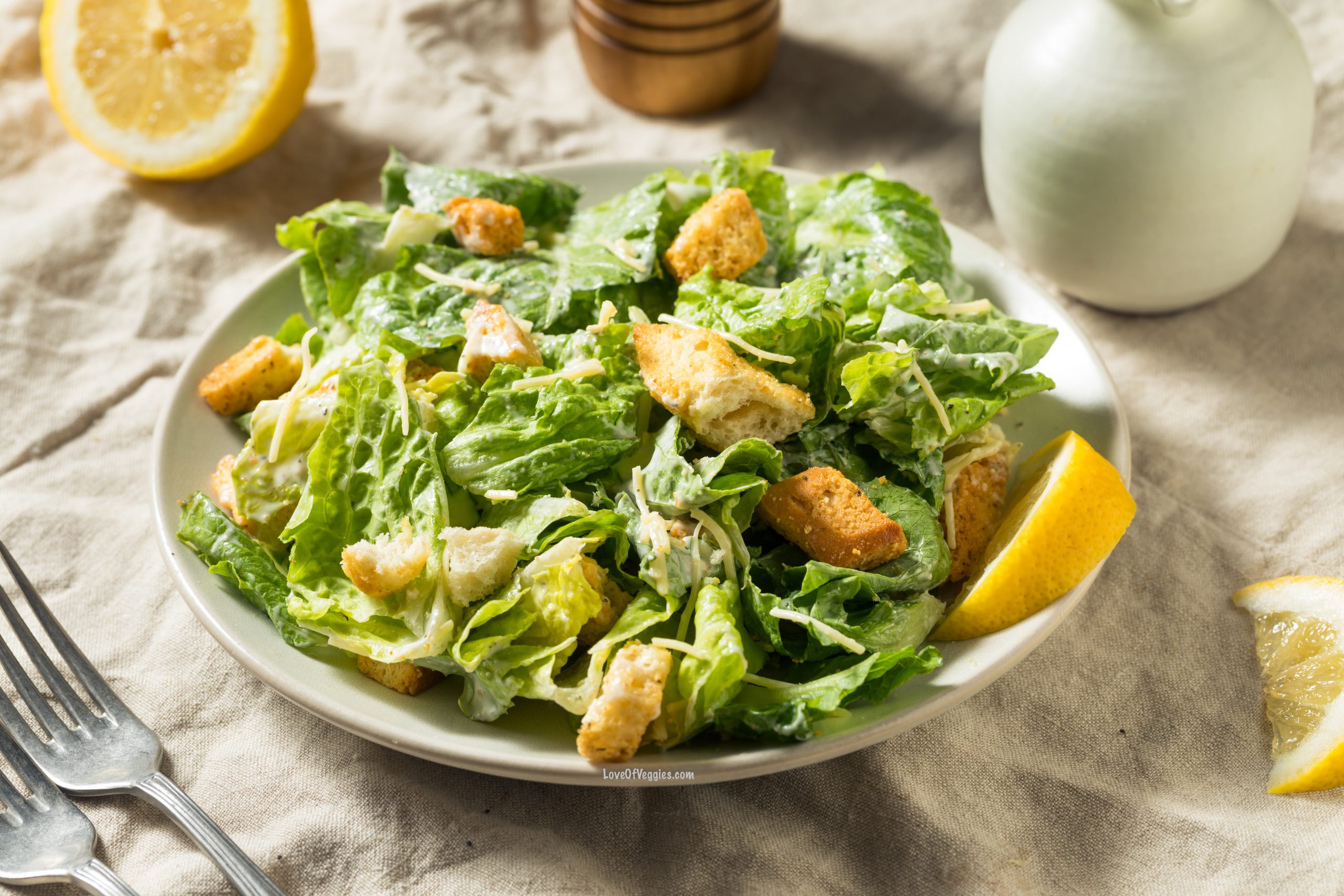 Vegan Caesar Salad 